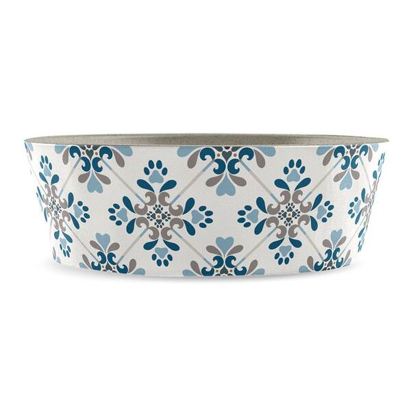 TARHONG Pet Bowl Pawsitano Tile M 710ml