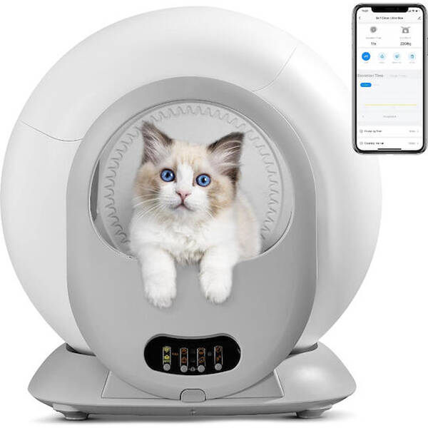 MR ZOO Αυτοκαθαριζόμενη Τουαλέτα Γάτας Τ2