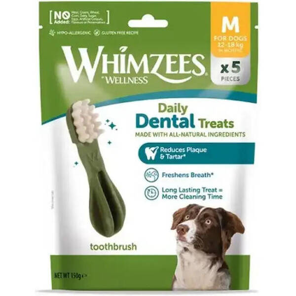 WHIMZEES Toothbrush TrialBags M 5pcs