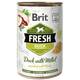 BRIT Fresh Cans Duck With Millet 400gr