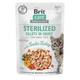 BRIT Care Cat Pouches Fillets Gravy Steril. turkey 85gr