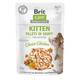 BRIT Care Cat Pouches Fillets Gravy Kitten Chicken 85gr