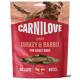 CARNILOVE Dog Snack Jerky Turkey & Rabbit 100g