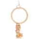 FLAMINGO BBQ Parakeet Toy Rope 1 Ring 24cm FLAMINGO BBQ Parakeet Toy Rope 1 Ring 24cm