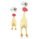 PAWISE Dog Toy Latex Chicken L 42cm