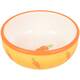 FLAMINGO Feeding Bowl Small Animal Ibo Ceramic Yellow 13 cm