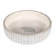 FLAMINGO Feeding Bowl Guinea Pig Mylo Ceramic Grey-White Round 200ml 12x3,5cm