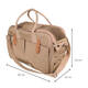 FLAMINGO Carrying Bag Beige 45x21x30cm