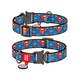WAUDOG Naylon Dog Collar Superman Metal Fastex 2mmx24-40cm