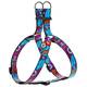 WAUDOG Naylon Dog Harness QR Passport ''Summer'' L - 25mm X 60-90cm (4624)
