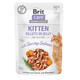 BRIT Care Cat Pouches Fillets In Jelly Kitten Salmon 85gr BRIT Care Cat Pouches Fillets In Jelly Kitten Salmon 85gr