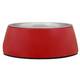 FREEDOG Steinless Steeel Bowl Red With Melamine Base 16cm 380ml