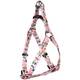 FLAMINGO Harness Step&Go Sera Pink/Green/Yellow With Flamingo 30-40cm