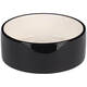 FLAMINGO Bowl Dog Rocky Ceramic Black Round 400ml 13x4,5cm