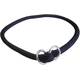AVENUE Nylon Dog Choke Collar Black 0.8cm x 55cm