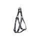 FLAMINGO Harness Step&Go Sadie Black/White 35-50cm 15mm