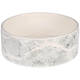 FLAMINGO Bowl Dog Marmi Ceramic Grey Round 900ml 16.5x6,5cm