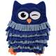 FLAMINGO Cat Toy Sniffing Carpet Plinkie Owl Blue 27x33x2.5cm