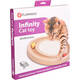 FLAMINGO Scratching toy Infinity Light brown