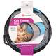 FLAMINGO Cat Toy Linz Tunnel Grey & Blue