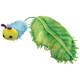 KONG Toy Flingaroo Caterpillar Green