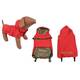 WOOFMODA Μπουφάν Αδιάβροχο Κόκκινο Μ 33cm WOOFMODA Μπουφάν Αδιάβροχο Κόκκινο Μ 33cm