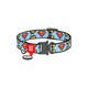 WAUDOG Naylon Dog Collar Superman Metal Fastex 20mmx24-40cm