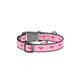 WAUDOG Nylon Dog Collar Wonder Woman Pink 20mm 24-40cm
