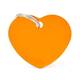 Ταυτότητα Basic Καρδιά Πορτοκαλί Large