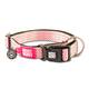 MAX & MOLLY Smart ID Collar - Retro Pink/M 2,0cmx34-55cm