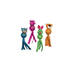 KONG Wubba Friends Ballistic Assorted L