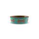 TARHONG Pet Bowl Bone Emboss Teal/L 1893ml